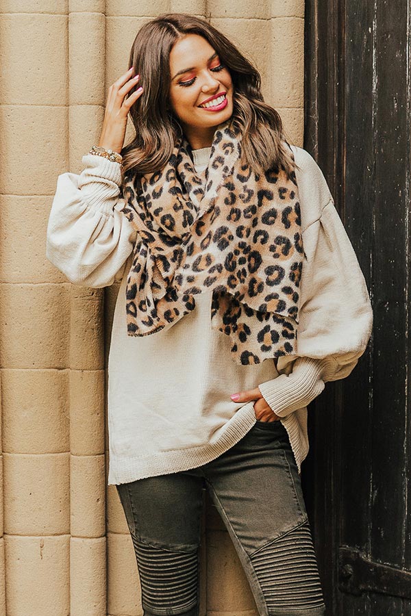 Pinot in Colorado Sweater in Cream Image - 1