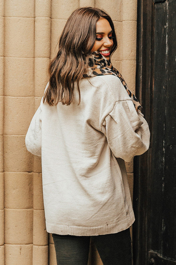 Pinot in Colorado Sweater in Cream Image - 1