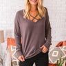 Cozy in Denver Shift Top in Espresso Image - 1