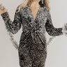 Livin' Luxury Leopard Velvet Dress Image - 1