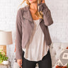 Autumn Crisp Lightweight Jacket in Grey Image - 1