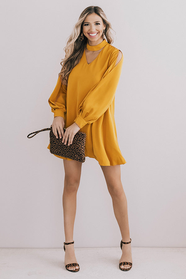 Breckenridge Beauty Shift Dress In Honey Image - 1