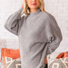 Meet Me On The Slopes Sweater In Grey Image - 1