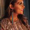 Let The Bead Drop Tassel Earrings Image - 1
