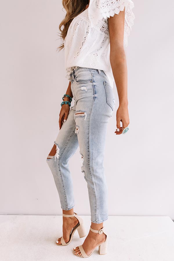 Eunina The Mabry High Waist Relaxed Skinny Image - 3