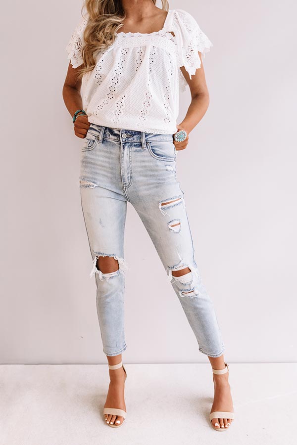 Eunina The Mabry High Waist Relaxed Skinny Image - 2