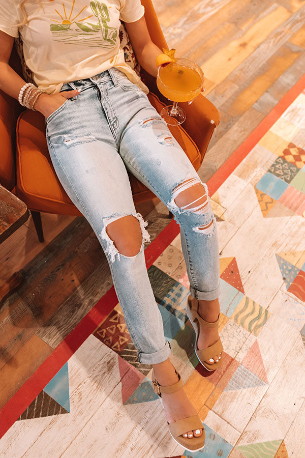 Eunina The Mabry High Waist Relaxed Skinny Image - 1