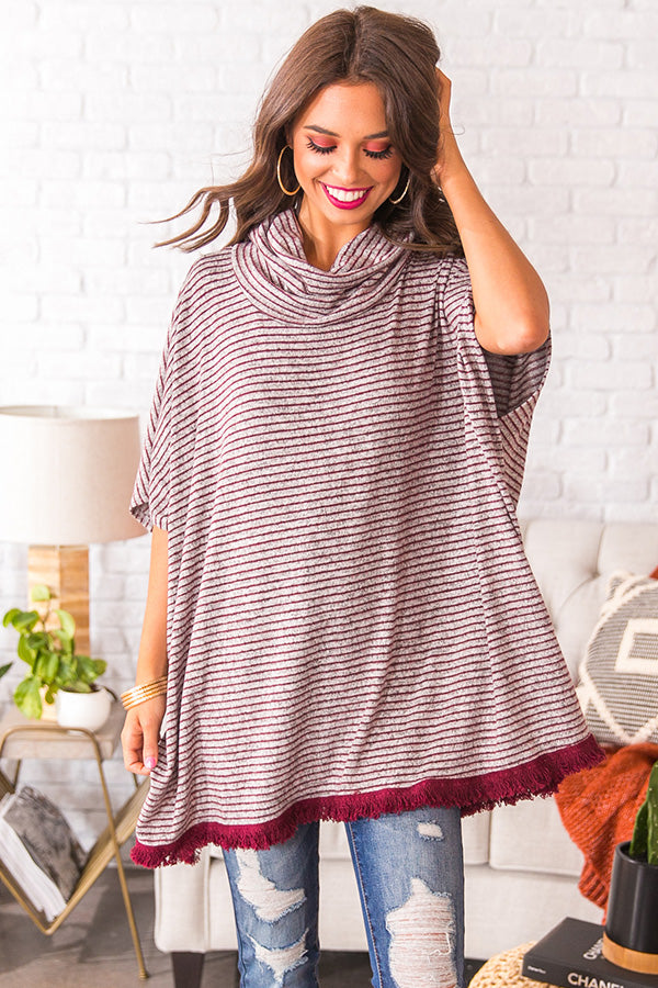 Snuggling In Sonoma Stripe Tunic Image - 2