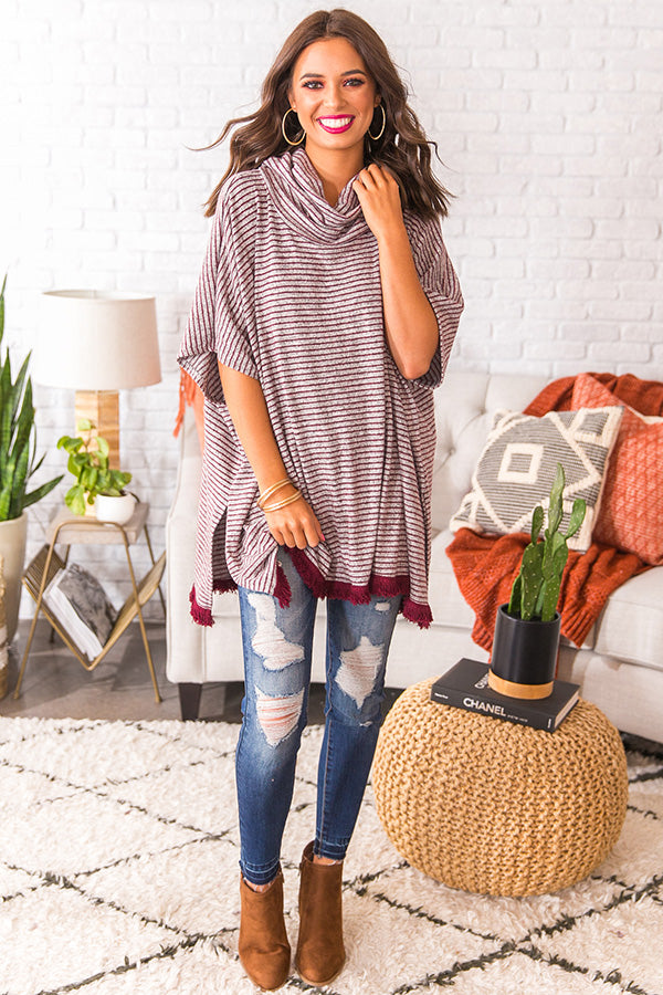 Snuggling In Sonoma Stripe Tunic Image - 1