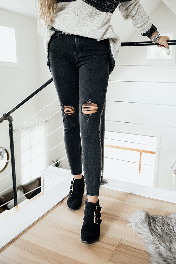 The River High Waist Ankle Skinny