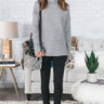 Cold Night Kisses Tunic Sweater Image - 1