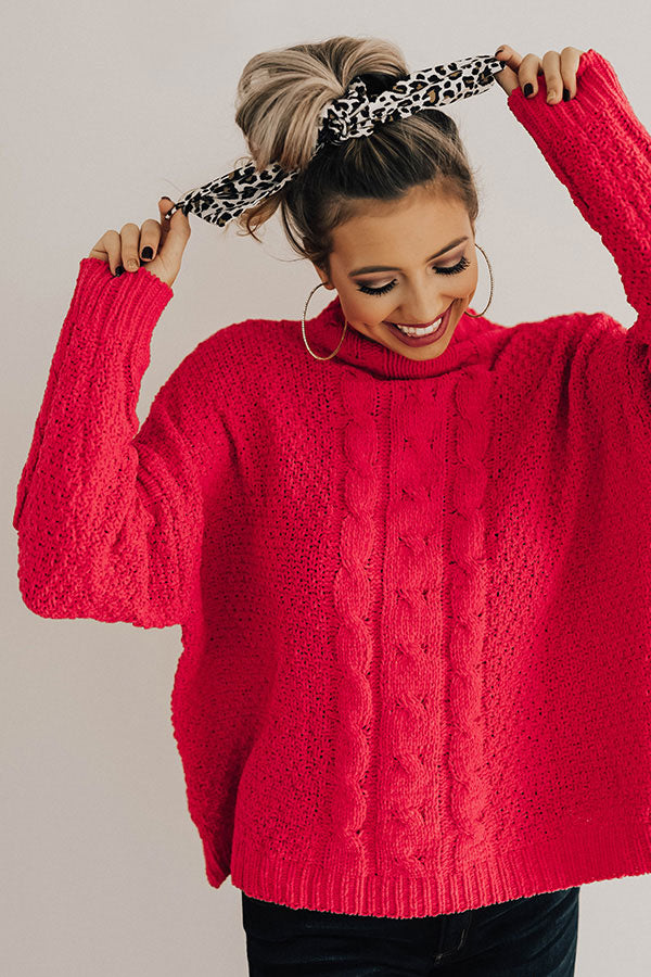 Saturday Snuggles Knit Sweater Image - 1