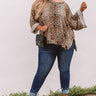 Chicago Socialite Leopard Shift Top Curves Image - 1
