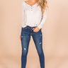 Warm Hearts Henley Top in Birch Image - 1