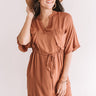 Harvest Honey Dress in Cinnamon Image - 1