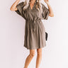 Harvest Honey Dress in Martini Olive Image - 1