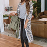 Camo Divine Cardigan in Mocha Image - 1