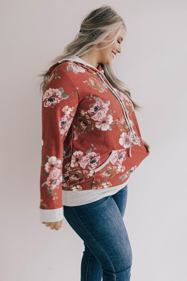 Floral Radiance Sweater Curves Image - 3