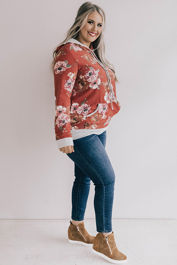 Floral Radiance Sweater Curves Image - 4