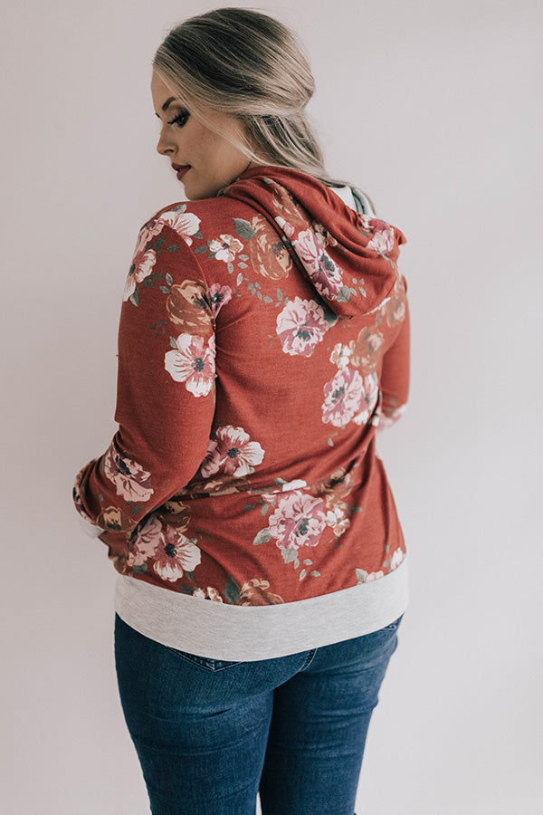 Floral Radiance Sweater Curves Image - 5