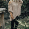 Upper East Side Snuggles Tunic Sweater in Iced Mocha Image - 1