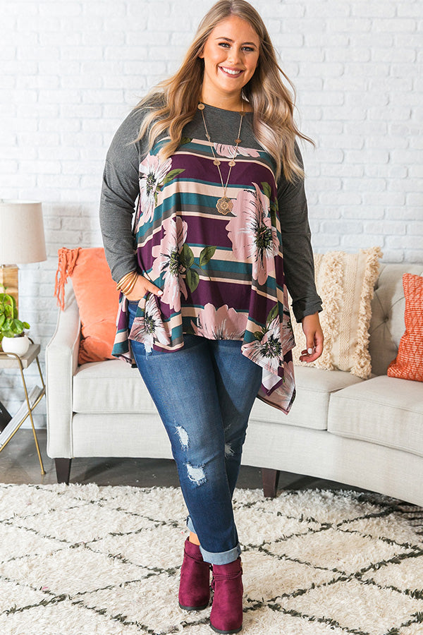 Weekends At The Lakehouse Babydoll Top Curves Image - 1