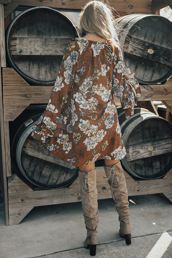 Spritzers in Soho Floral Shift Dress Image - 3