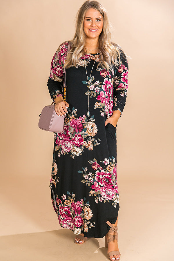California Cutie Floral Maxi  Curves Image - 3