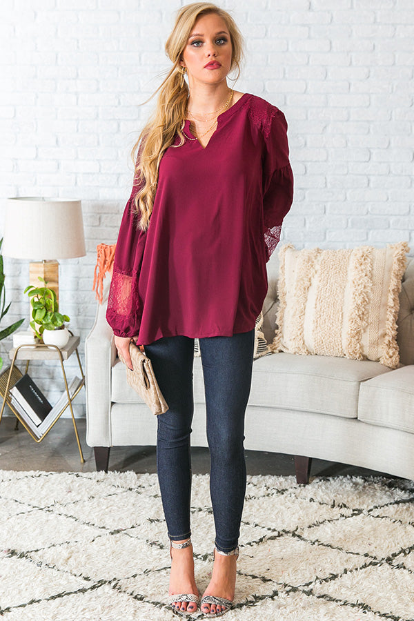 Cabernet Sauvignon Sippin' Shift top Image - 2