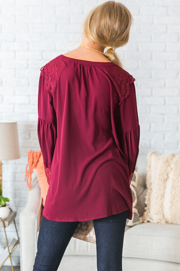 Cabernet Sauvignon Sippin' Shift top Image - 4