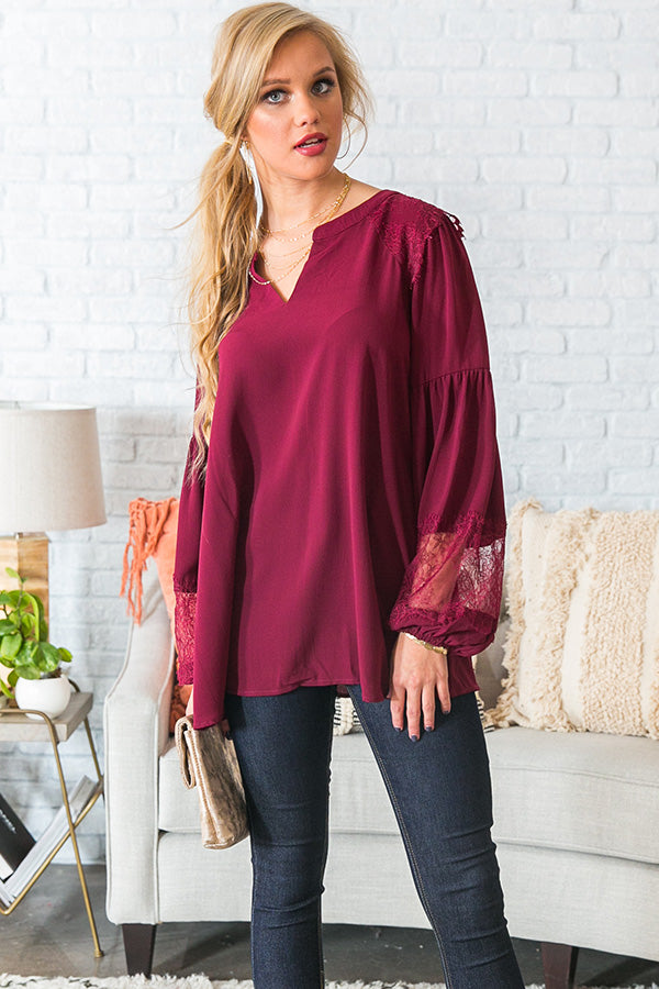 Cabernet Sauvignon Sippin' Shift top Image - 1