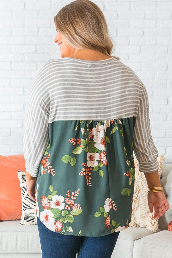 Sunsets And S'mores Nights Shift Top  Curves Image - 4