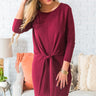 Wine Not Sweater Dress Image - 1