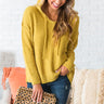 That Cozy Feeling Shift Sweater in Honey Image - 1