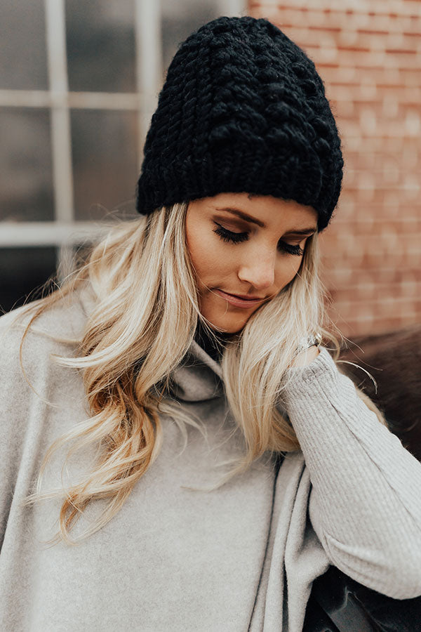 Cabin Vibes Knit Beanie Image - 1