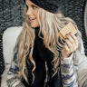 Cabin Couture Knit Headband in Black Image - 1