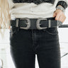 Buckle Up Belt In Black Image - 1
