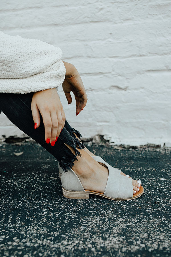 The Drew Flat In Grey Image - 2