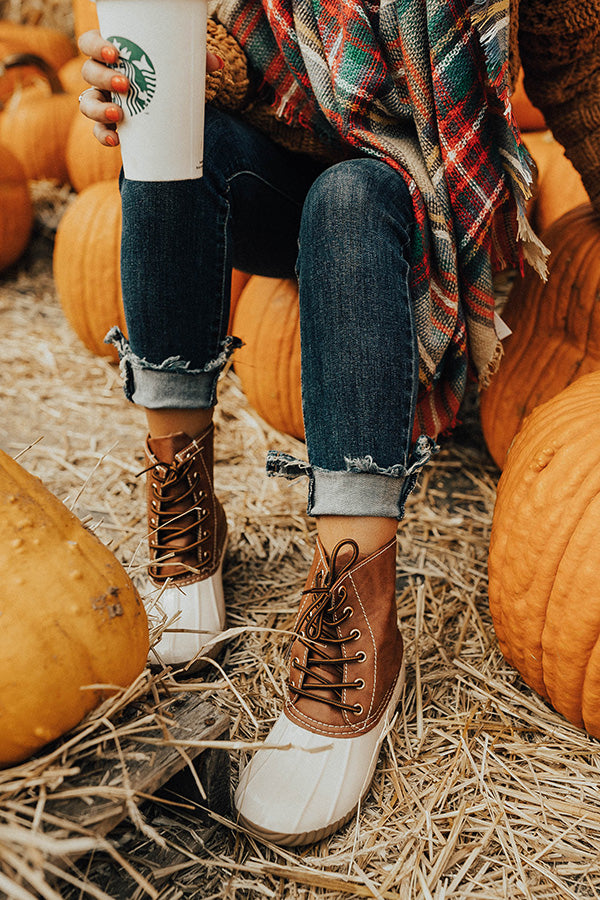 The Kenzie Boot in Cream Image - 3