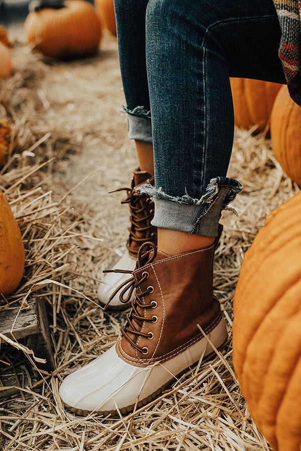 The Kenzie Boot in Cream Image - 2