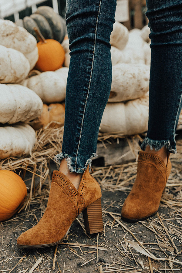 The Louisa Faux Suede Bootie Image - 1