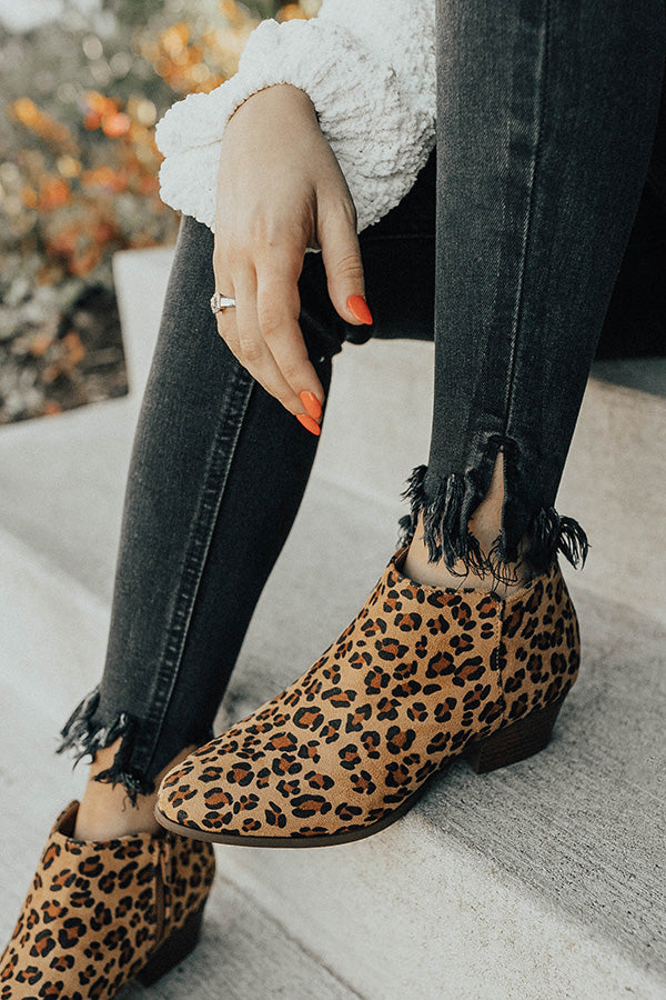 The Bri Leopard Bootie Image - 3