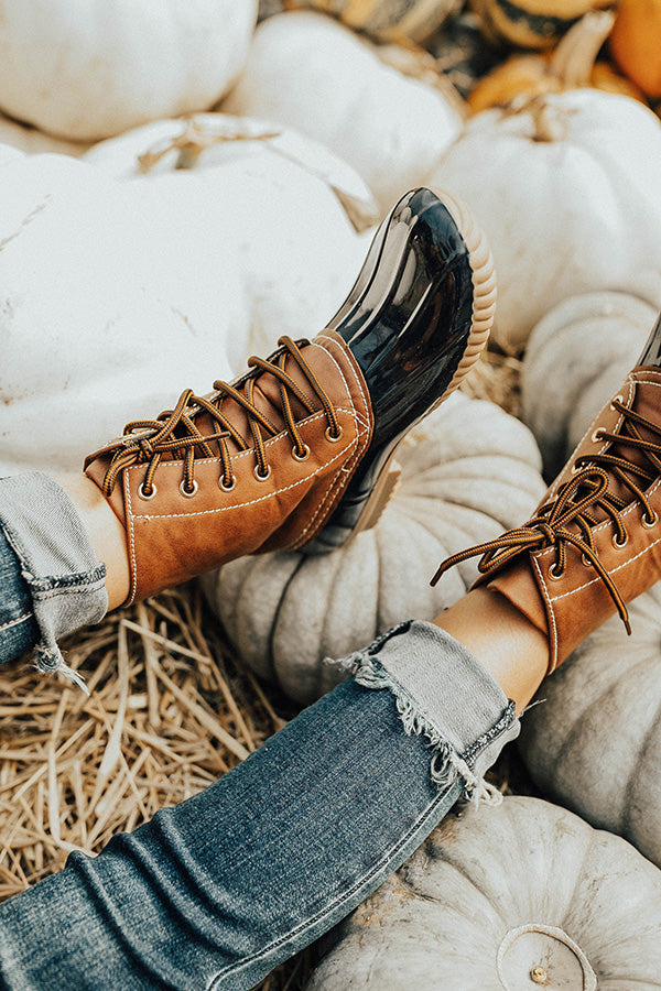 The Kenzie Boot in Navy Image - 3