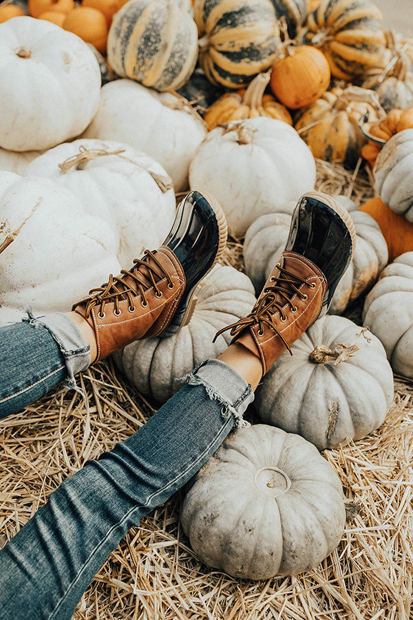 The Kenzie Boot in Navy Image - 2