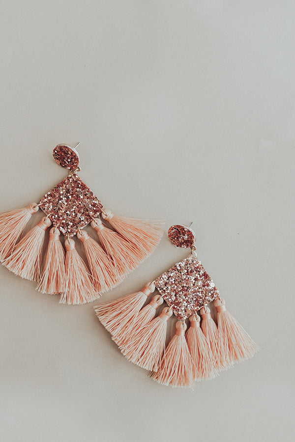 Frequent Flyer Earrings In Pink