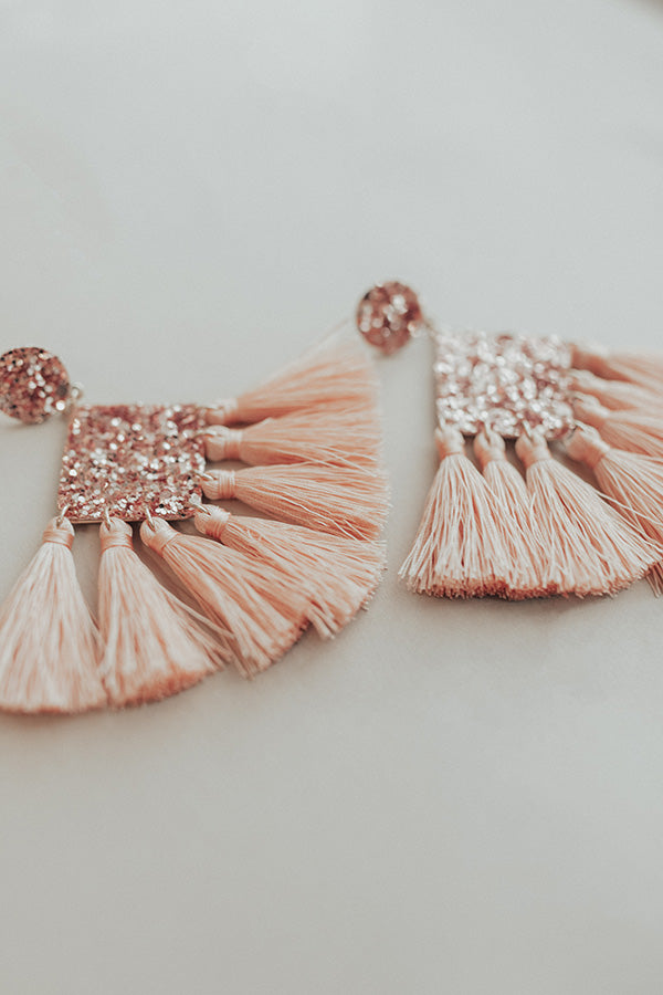 Frequent Flyer Earrings In Pink Image - 2