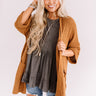 Weekend Out West Knit Cardigan in Copper Image - 1