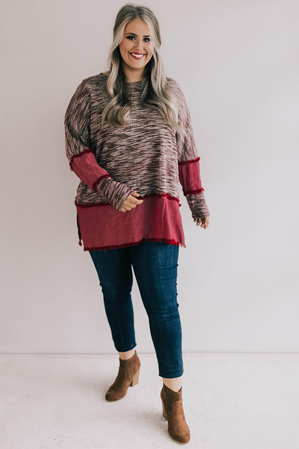 Chardonnay In The Cabin Shift Sweater  Curves Image - 2