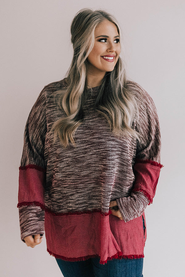 Chardonnay In The Cabin Shift Sweater  Curves Image - 1