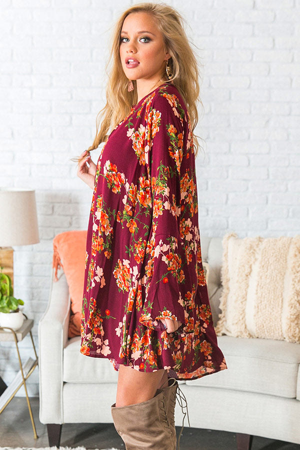 Savannah Weekend Floral Shift Dress Image - 3